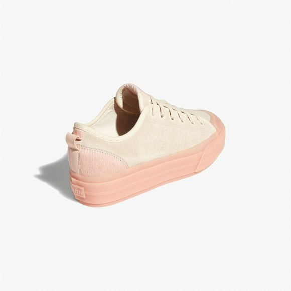 Adidas Originals Women's pink Nizza RF Platform Fashion Sneakers FW0268 - Picture 2 of 2